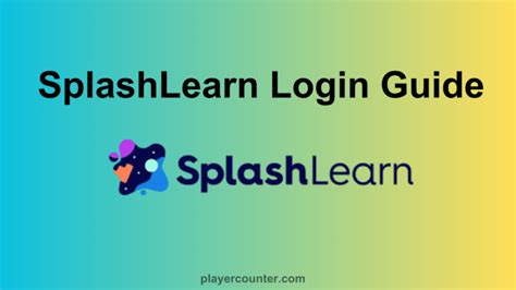 spalshlearn|splash login.